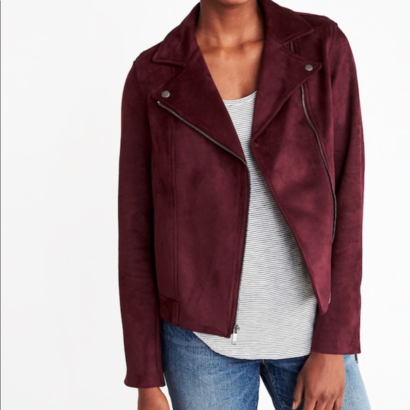 old navy maroon jacket